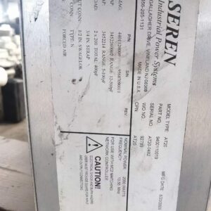 SEREN Industrial Power Systems, AT20, 9400110019, Used