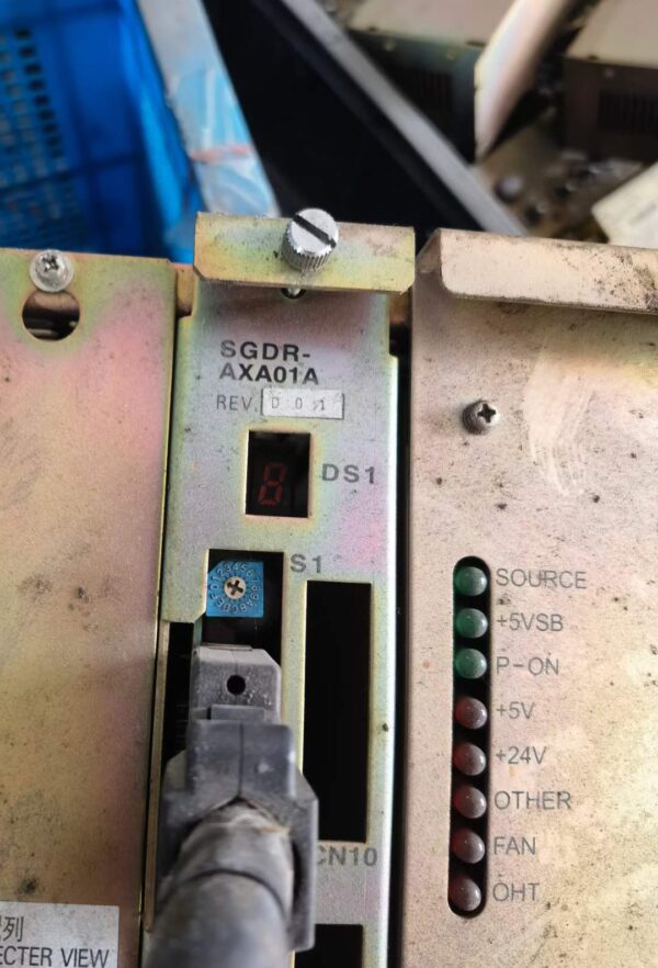 Yaskawa JZNC-NRK02-1, SGDR-AXA01A REV D01, CPS-420F, Used - 图片 2