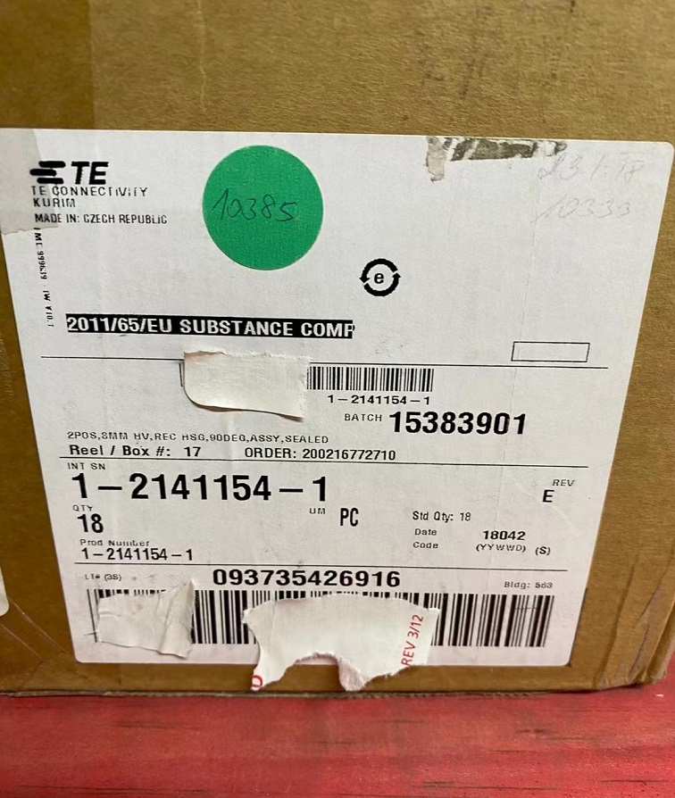 Excess Stock, Tyco Connector, 1-2141154-1 - 图片 4