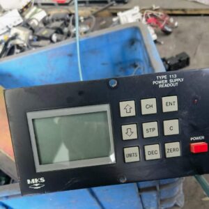 MKS TYPE 113 Power Supply Readout 113B-2, Used