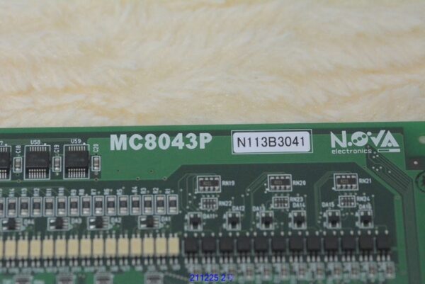 NOVA MC8043P, Motion Control Card, Used - 图片 2