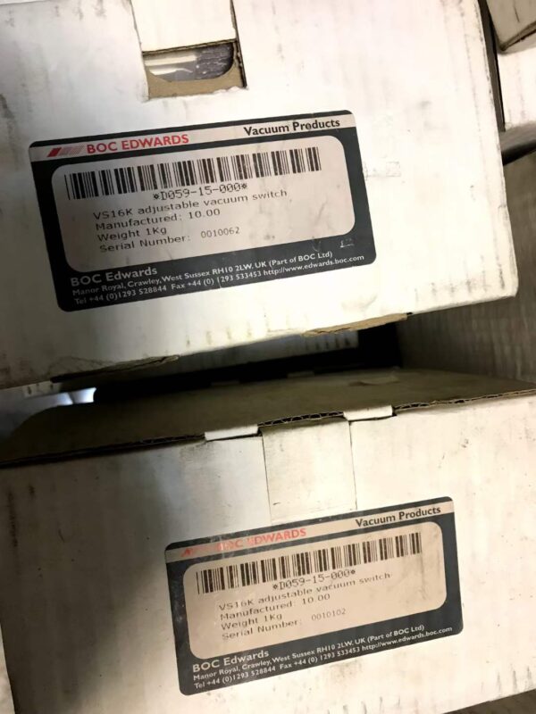 Excess Stock, EDWARDS D059-15-000, New - 图片 2