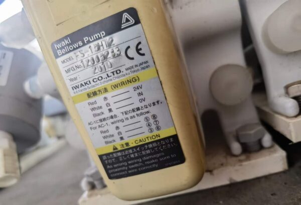 Iwaki Bellows Pump, FS-15HT2, Used
