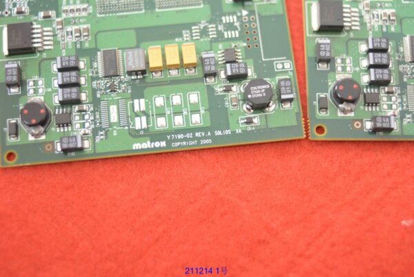 MATROX Y7190-02 REV.A, Used - 图片 4
