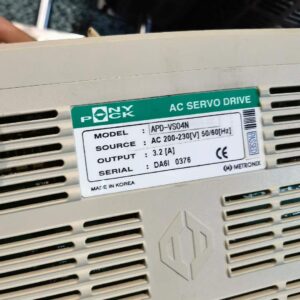 AC Servo Drive, Metronix APD-VS04N, Used