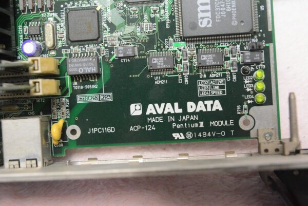 AVAL DATA ACP-124 J1PC116D Pentium III Module, Used - 图片 2
