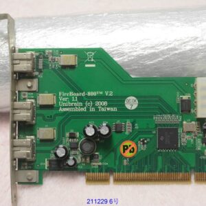 FireBoard-800 V.2 Ver.1.1 Unibrain 2008  09902006-1 Rev 1.1.4, IEEE1394