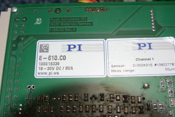 Physik Instruments E-610.C0 Rev.A 106018339, Used - 图片 3