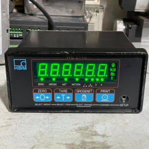 WE2110, HBM Weighing Indicator, Used, Test Working, Warranty 30 days