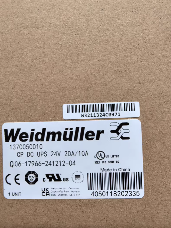 1370050010  CP DC UPS  24V 20A/10A,New and original,In stock