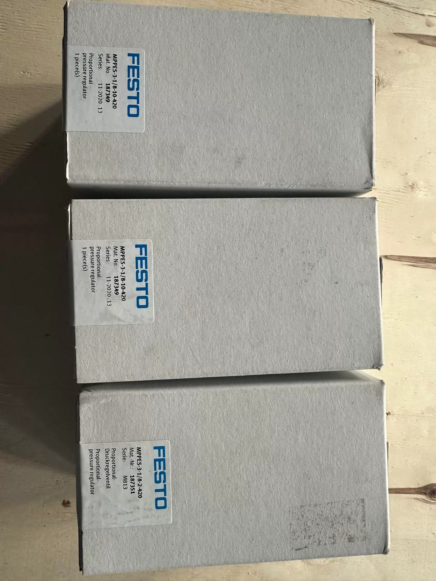 FESTO Proportional Pressure Regulator,MPPES-3-1/8-10-420,187349,New and original,In stock