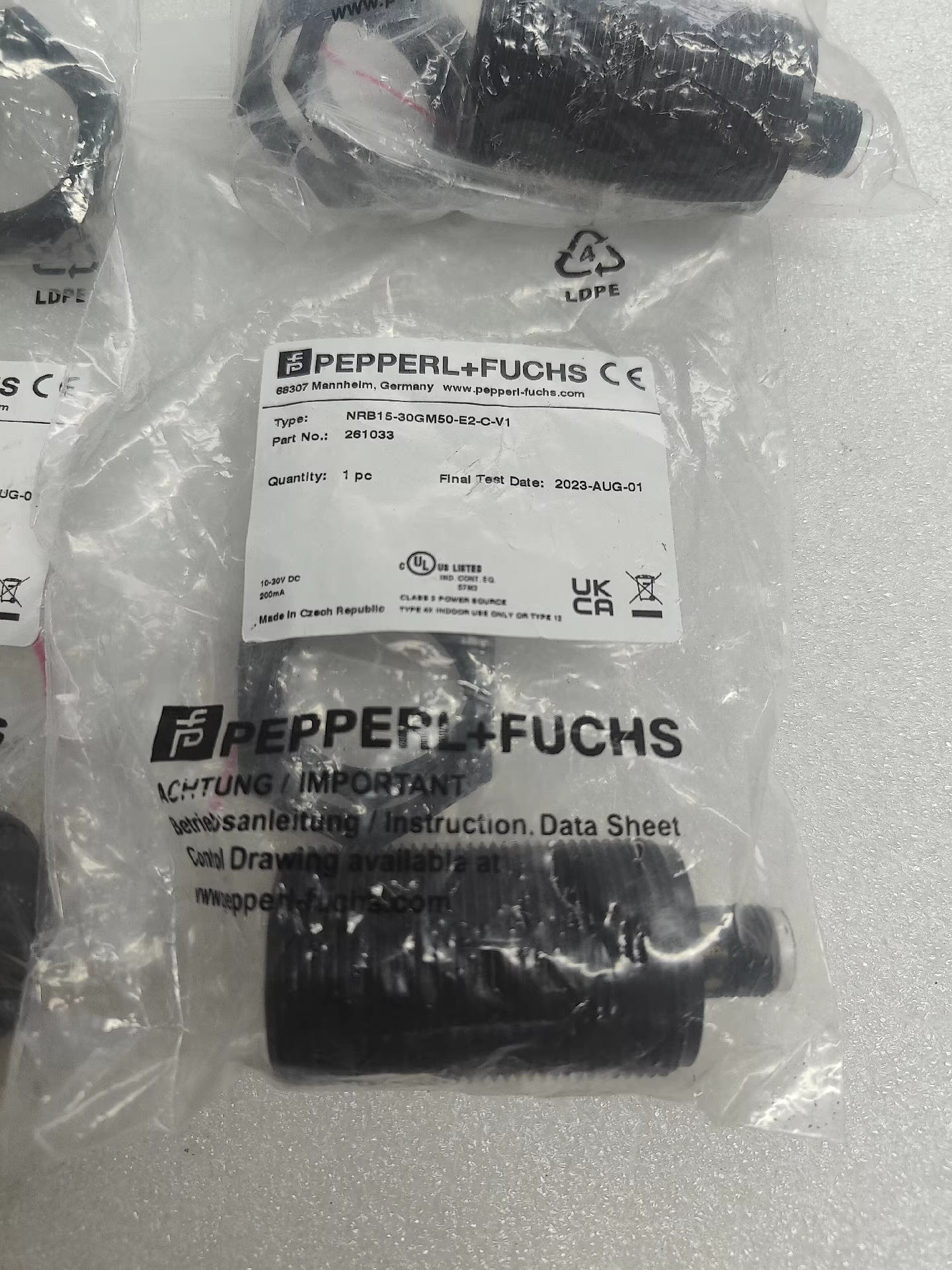 NRB15-30GM50-E2-C-V1 261033,New and original,In stock