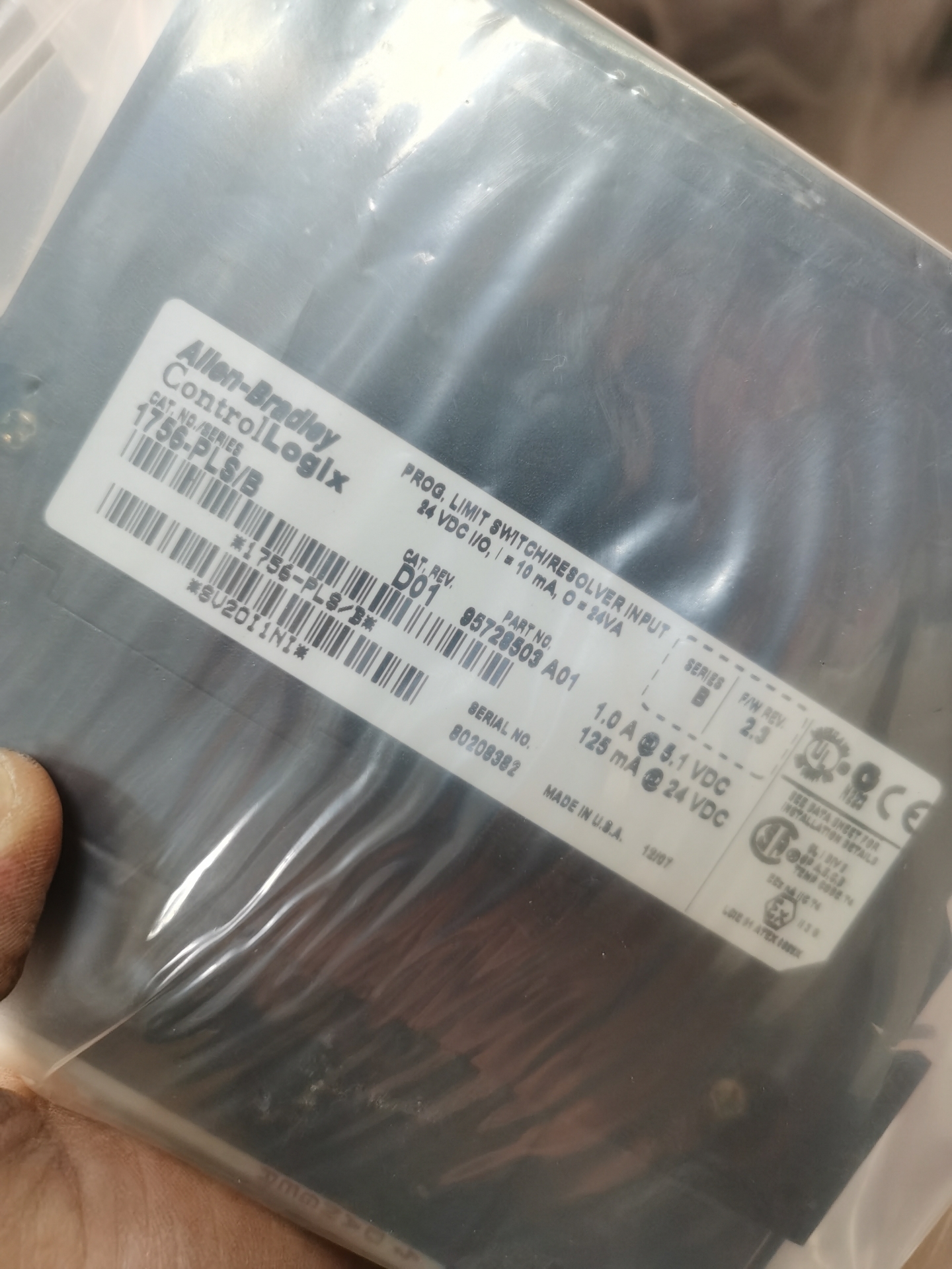 AB 1756-PLS/B PLC,Used one,In stock