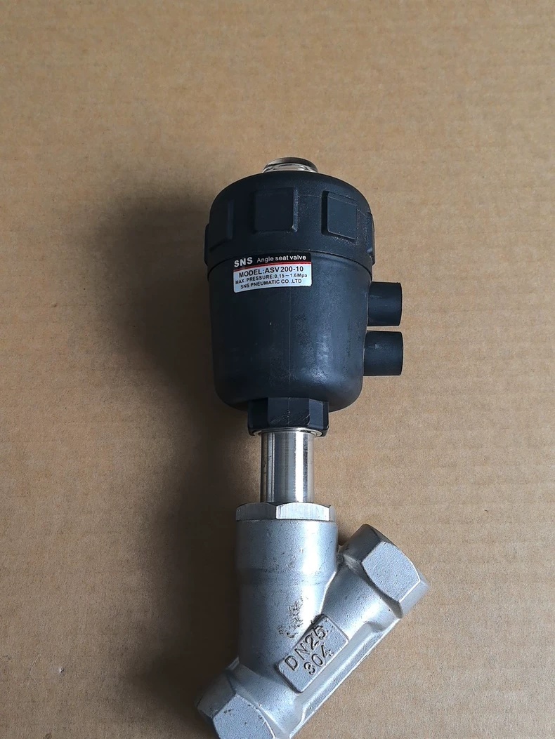 SNS Angle Seat Valve,Model ASV200-10,New and original,In stock - 图片 3
