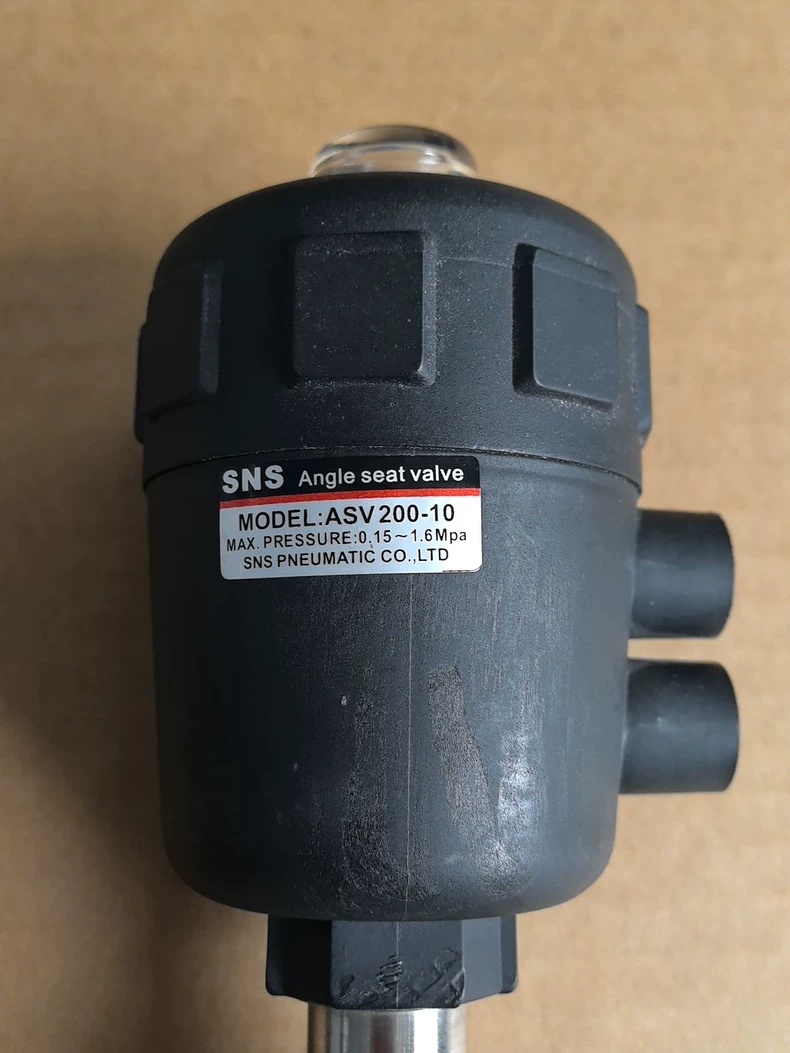 SNS Angle Seat Valve,Model ASV200-10,New and original,In stock