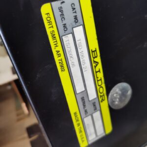BALDOR TSD-100-05-2-I ,Used one,In stock