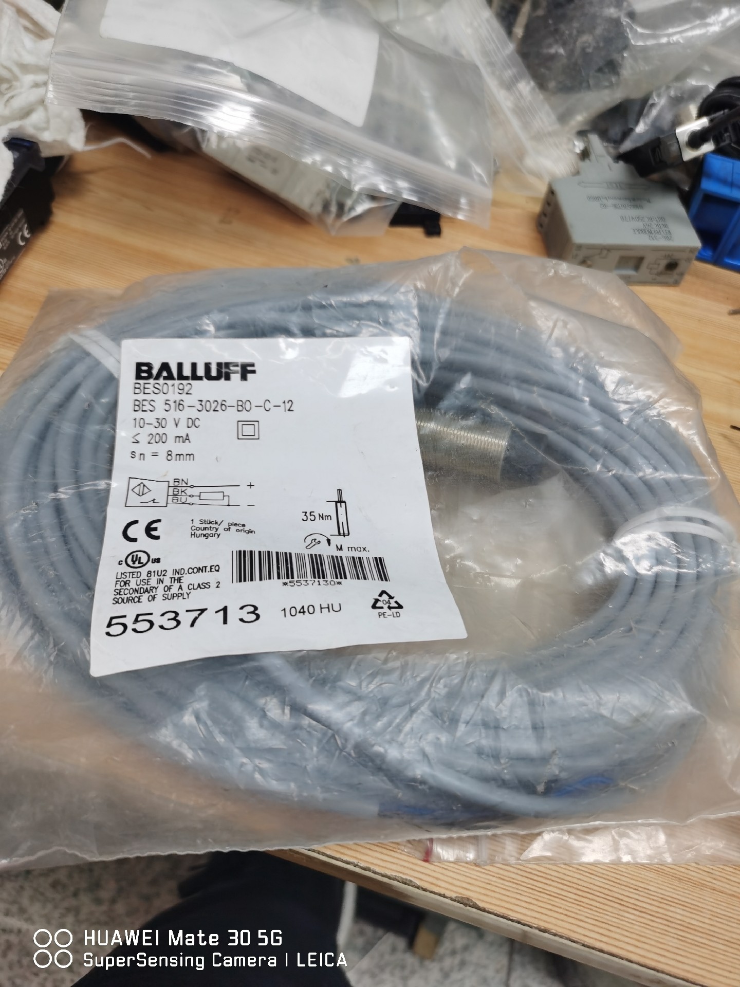 BALLUFF BES516-3026-BO-C-12,Used one,In stock