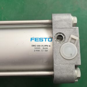 FESTO DNG-100-75-PPV-A Pneumatic Cylinder,Used one,In stock