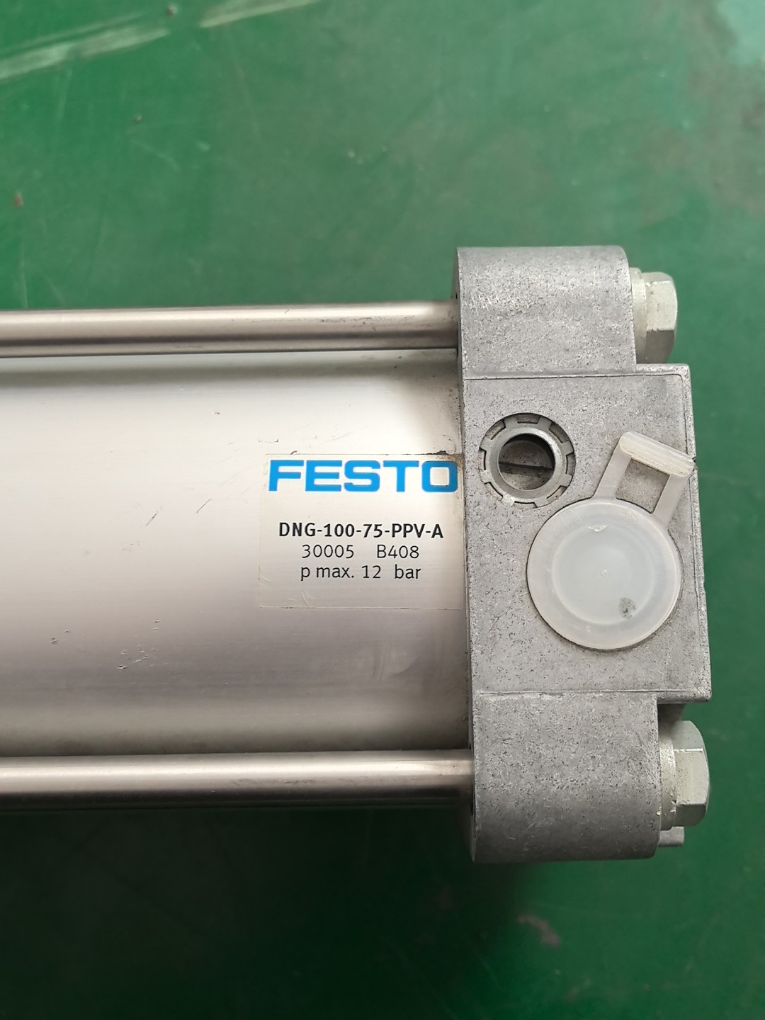 FESTO DNG-100-75-PPV-A Pneumatic Cylinder,Used one,In stock