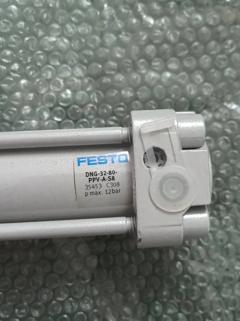 FESTO DNG-32-80-PPV-A-S8 Pneumatic Cylinder,New and original,In stock