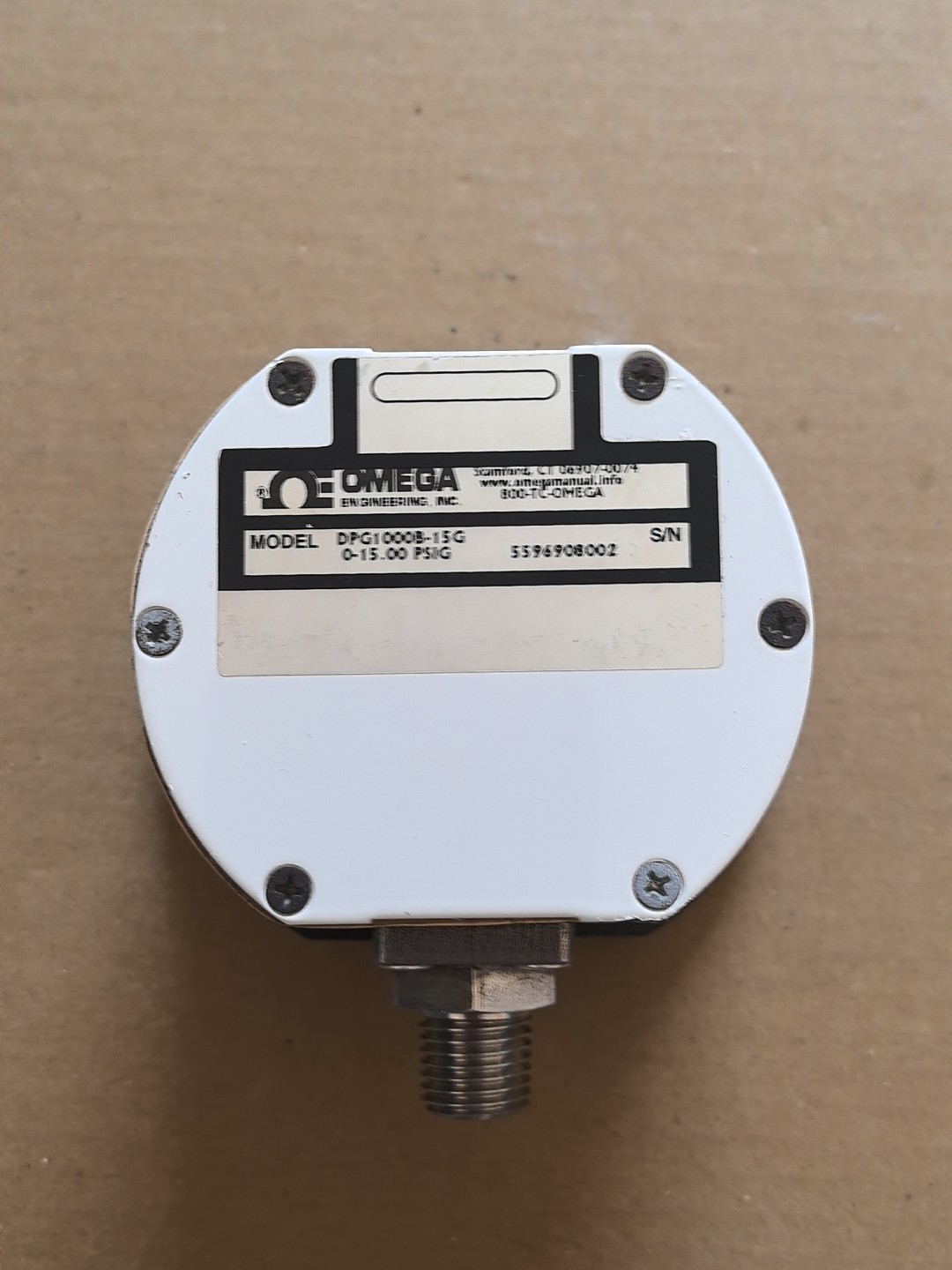 OMEGA Digital Pressure Gauge,DPG1000B-15G,Used one,In stock