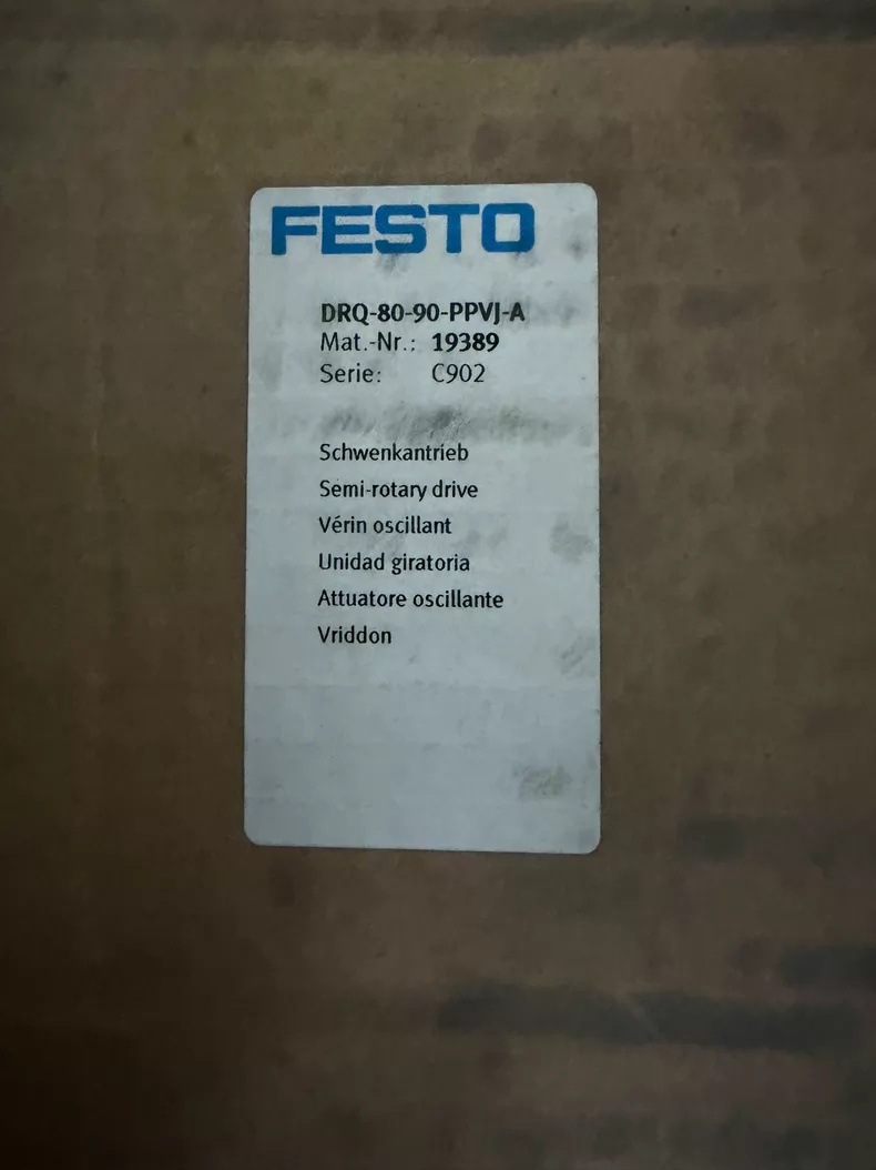 FESTO DRQ-80-90-PPVJ-A Rotary Cylinder,New and original,In stock