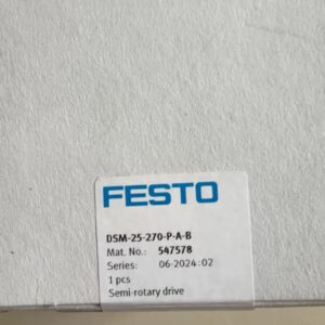 FESTO DSM-25-270-P-A-B Semi-Rotary Drive,New and original,In stock