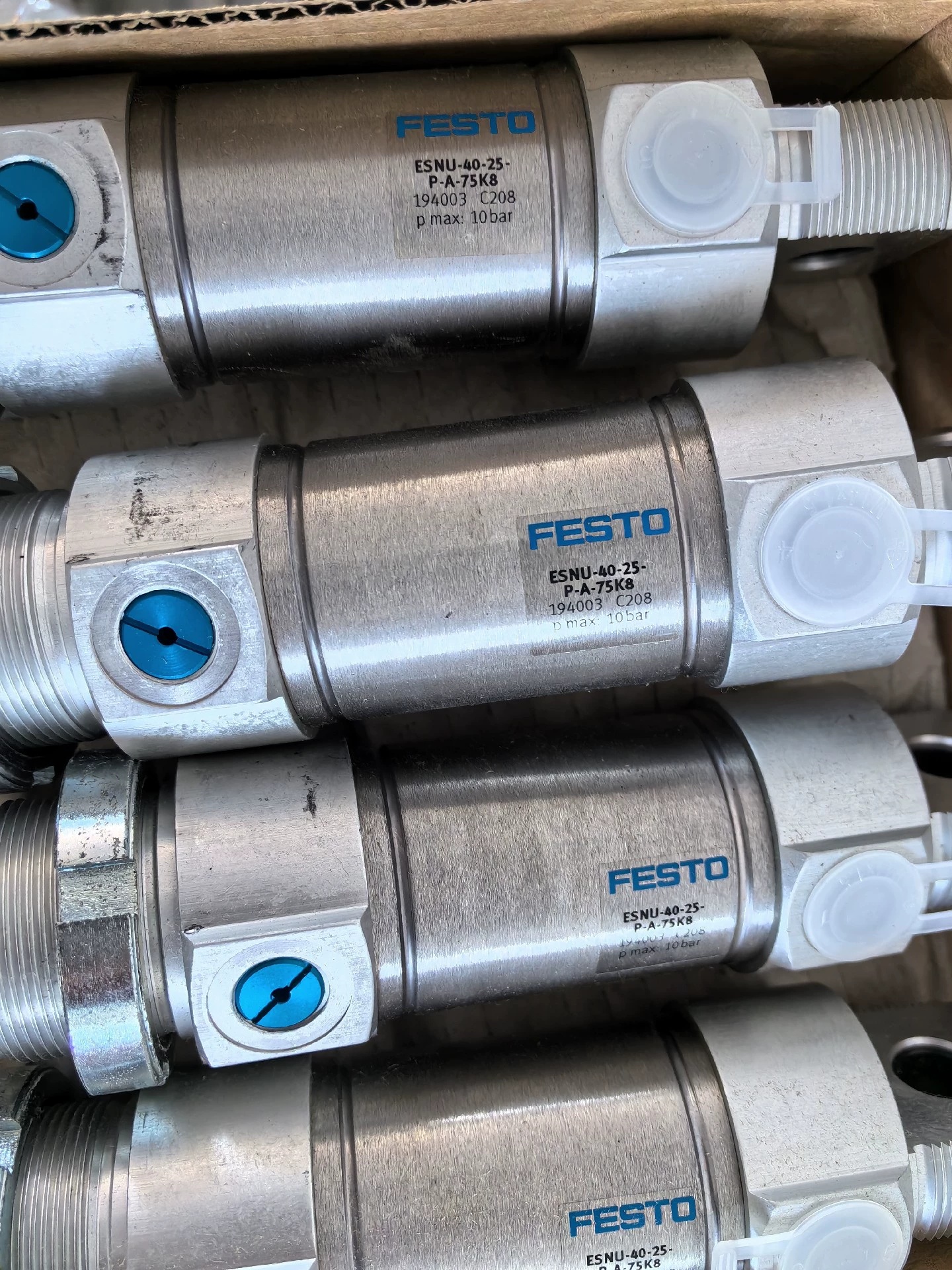 FESTO ESNU-40-25-P-A-75K8 Round Cylinder,New and original,In stock