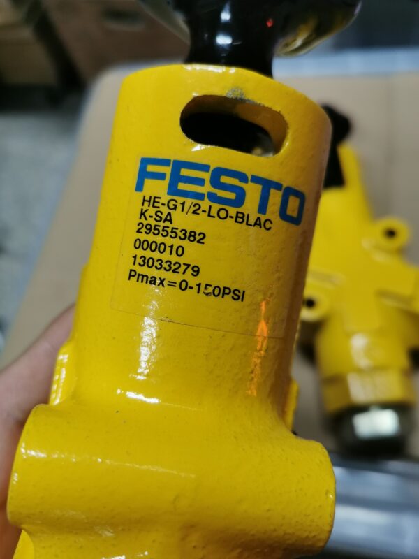FESTO HE-G12-LO-BLAC,Used one,In stock