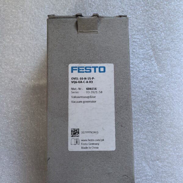 FESTO  OVEL-10-H-15-P-VQ6-UA-C-A-H3 604116,New and original,In stock