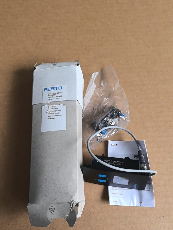 FESTO SDE1-D10-G2-FQ4-L-P2-M8-G 192766 0-10 bar 15-30 DC,New and original,In stock