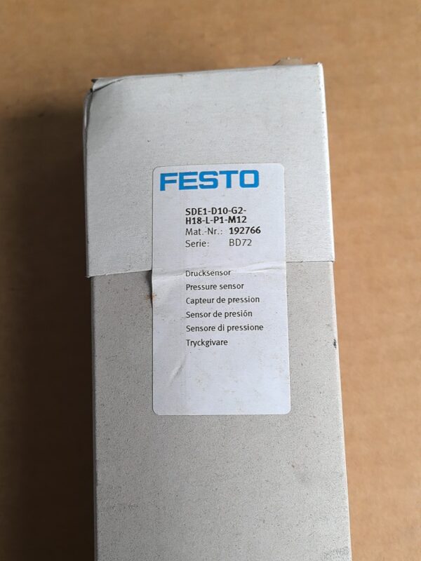 FESTO SDE1-D10-G2-H18-L-P1-M12 192766,New and original,In stock