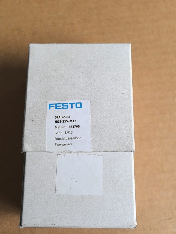 FESTO SFAB-50U-HQ8-2SV-M12 15-30 VDC 0.5-50 l/min 563795 K913,New and original,In stock