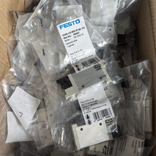 FESTO VUVG-L10-M52-RT-M5-1P3 566457,Used one,In stock - 图片 2