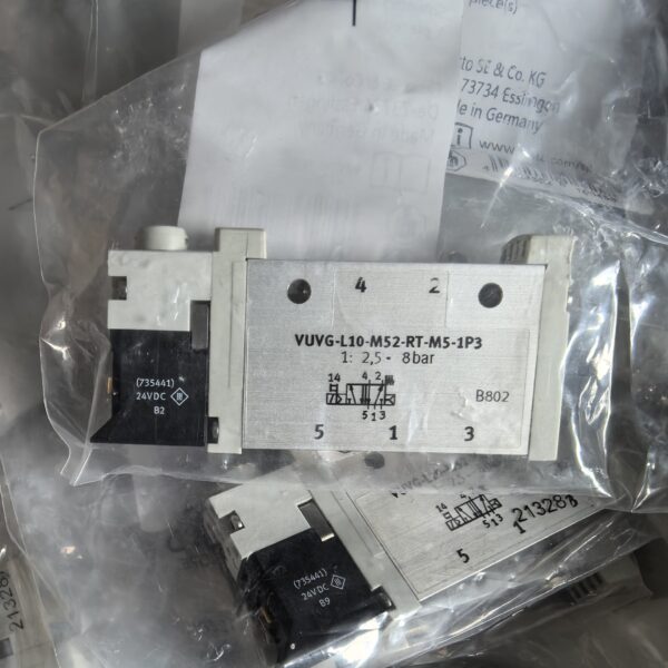 FESTO VUVG-L10-M52-RT-M5-1P3 566457,Used one,In stock - 图片 3