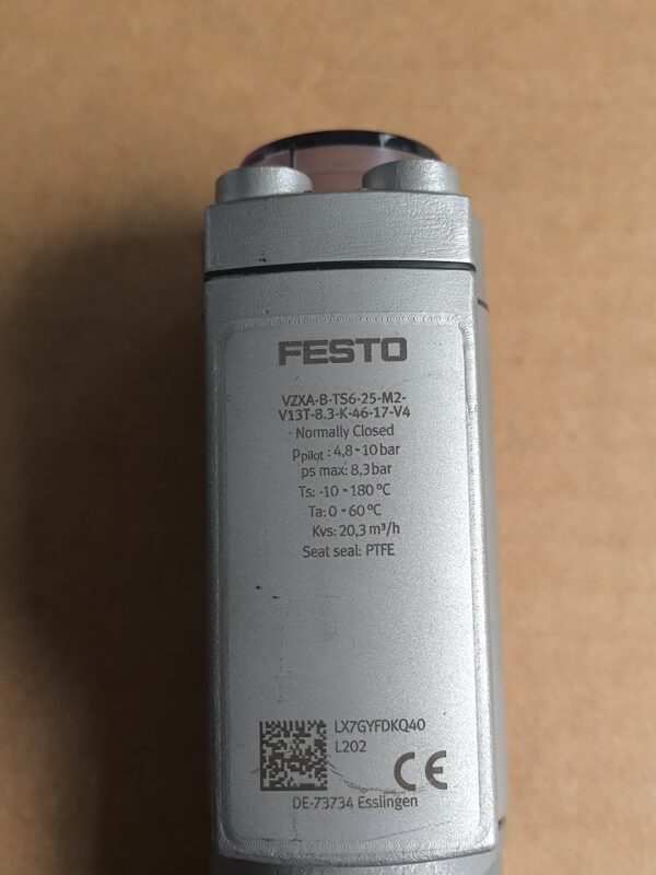 FESTO VZXA-B-TS6-25-M2-V13T-8.3-K-46-17-V4,Used one,In stock