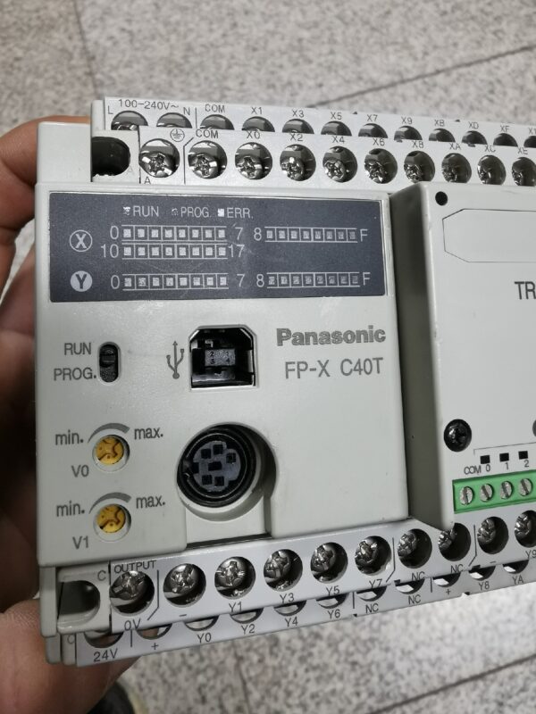 FP-X C40T-F AFPX-TR80PLC,Used one,In stock