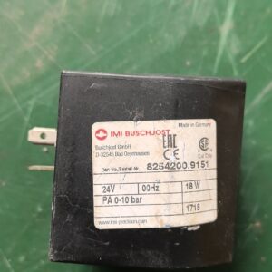 IMI BUSCHJOST 8254200.9151 24V 0-10 bar 18W,Used one,In stock