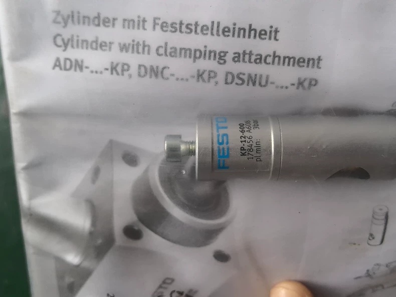 FESTO KP-12-600 Clamping Cartridge,New and original,In stock