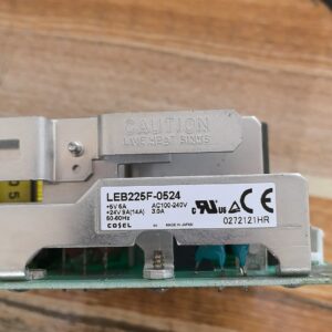 LEB225F-0524 +5V 6A  +24V 9A  AC100-240V，50-60Hz,Used one,In stock