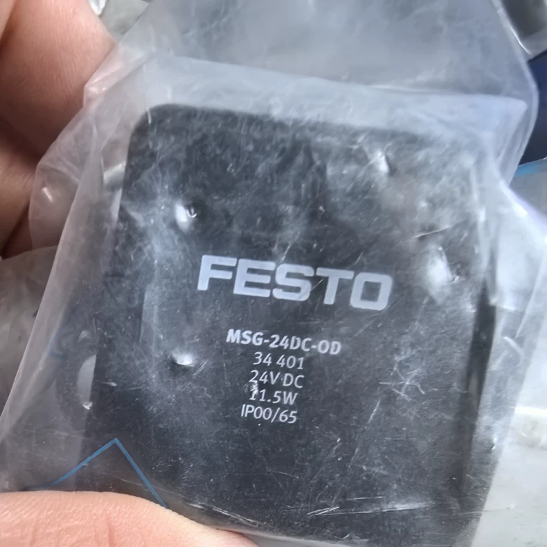 FESTO MSG-24DC-OD Solenoid Coil,Used one,In stock