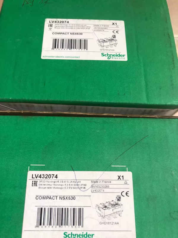 NSX630,LV432074, Mic6.3 E 500A 3P3D ,New and original,In stock