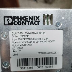 QUINT-PS-100-240AC/48DC/10A,Used one,In stock