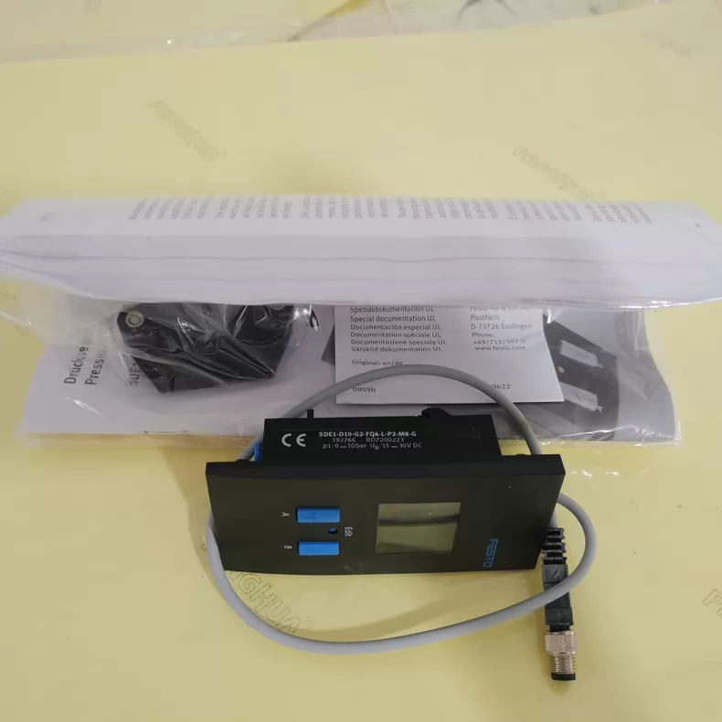 FESTO SDE1-D10-G2-FQ4-L-P2-M8-G Pressure Sensor,New and original,In stock - 图片 3