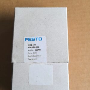FESTO Flow Sensor,Model: SFAB-50U-HQ8-25V-M12,New and original,In stock