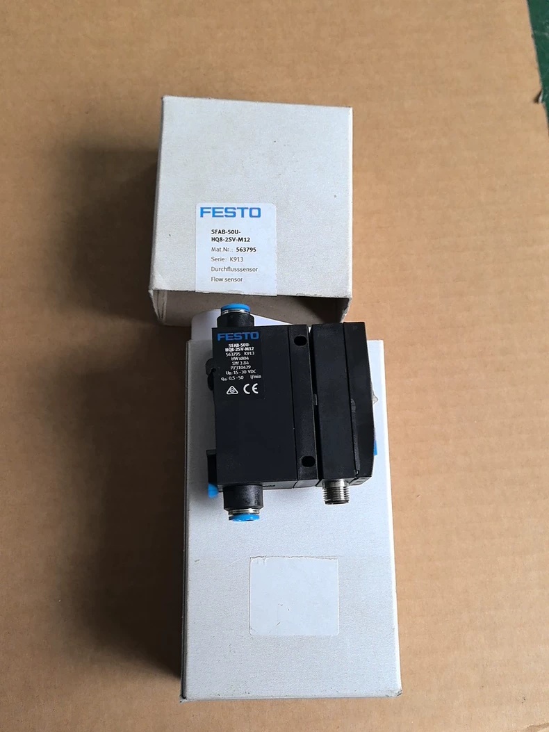 FESTO Flow Sensor,Model: SFAB-50U-HQ8-25V-M12,New and original,In stock - 图片 3