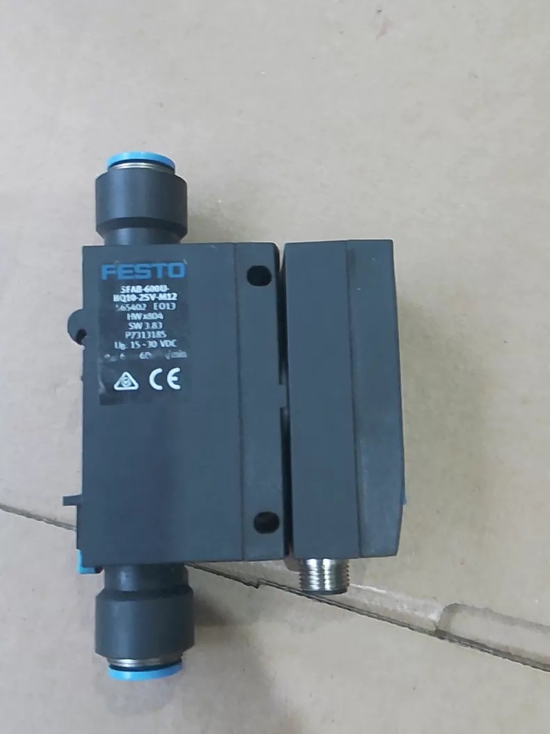 Festo SFAB-600U-HQ10-2SV-M12 Flow Sensor,Used one,In stock - 图片 3