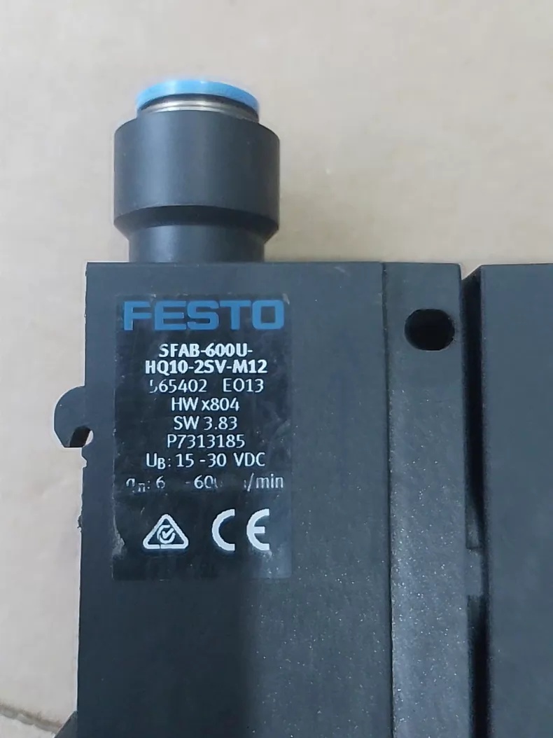 Festo SFAB-600U-HQ10-2SV-M12 Flow Sensor,Used one,In stock