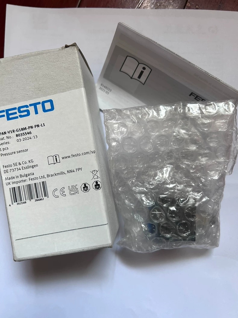 FESTO SPAN-V1R-G18M-PN-PN-L1 Pressure sensor,New and original,In stock - 图片 2