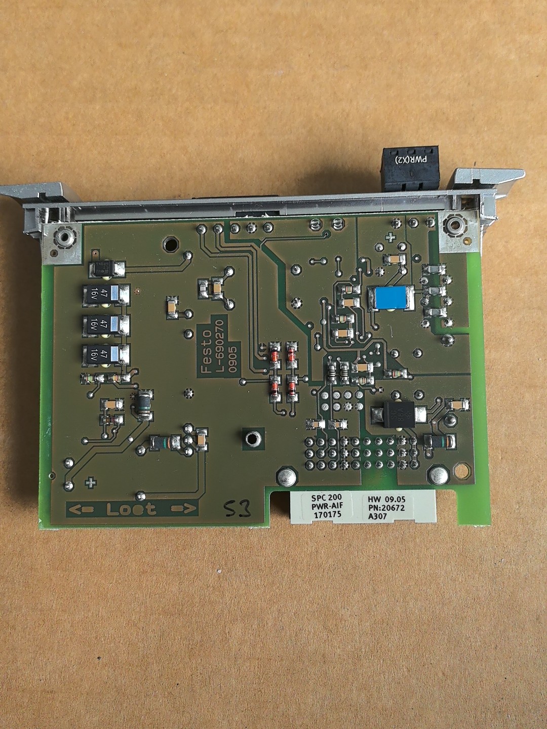FESTO SPC200-PWR-AIF Power Axis Interface Board,Used one,In stock - 图片 3